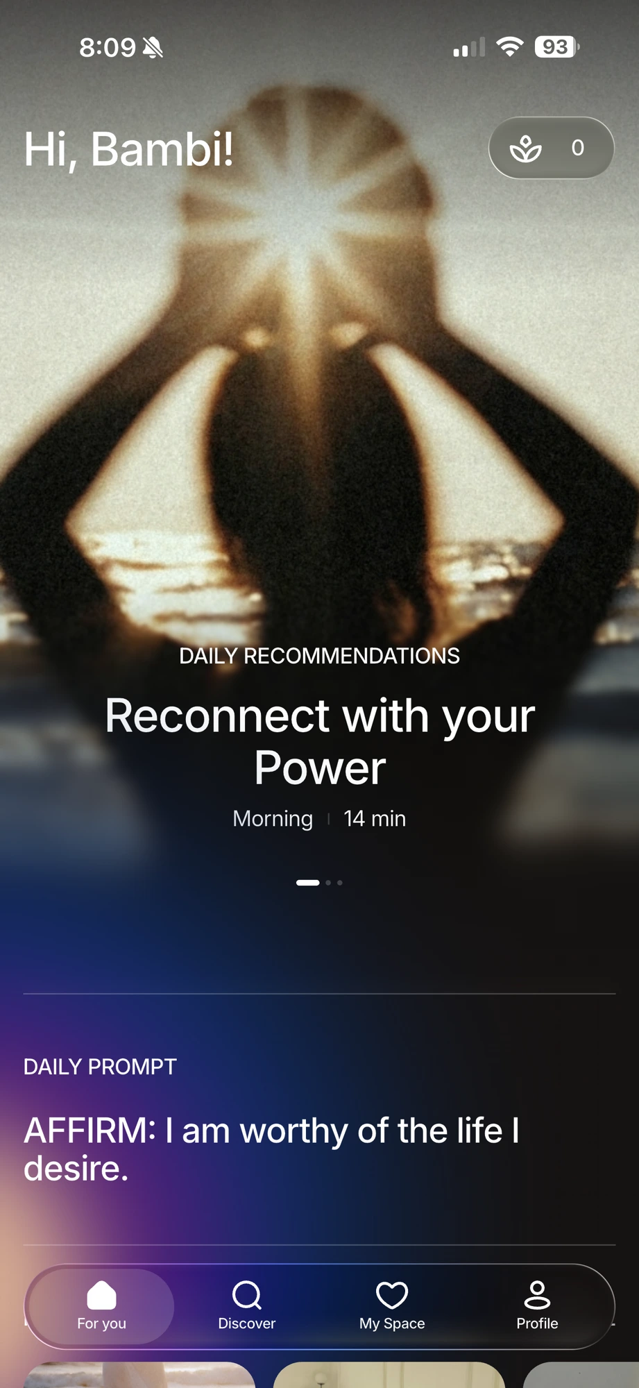 Radiate app — For you